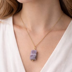 Collar de Amatista: Amuleto de Serenidad Suprema & Intuición