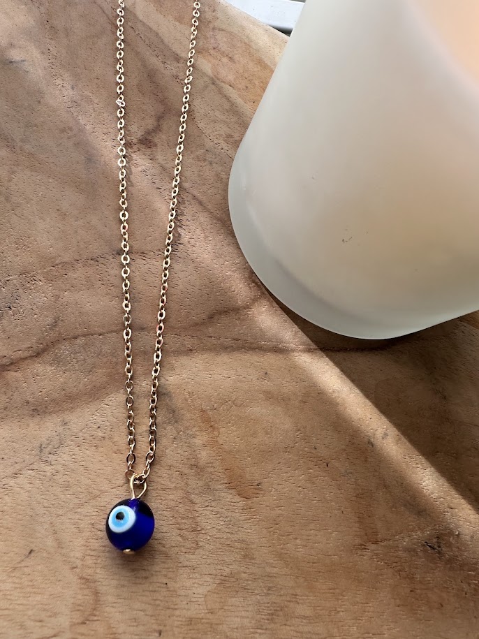 Colgante Ojo Turco: Talismán de Luz & Blindaje Dorado - Imagen 2