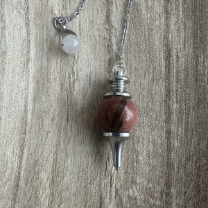 Péndulo de Goldstone (Piedra Sol): Canalizador de Éxito, Prosperidad & Apertura de Caminos